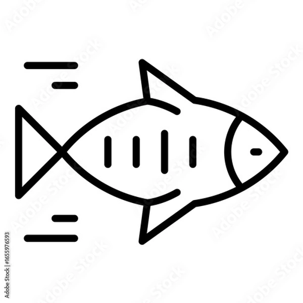 Fototapeta Haddock Icon