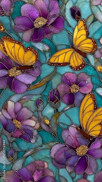 Obraz colorful flower background