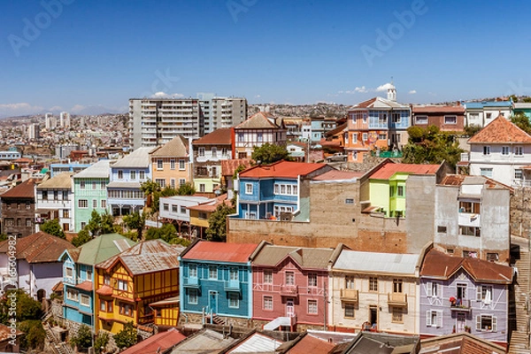 Obraz Colorful Valparaiso