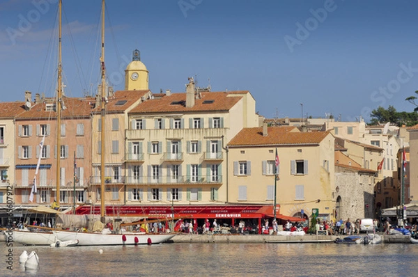 Obraz saint tropez harbour