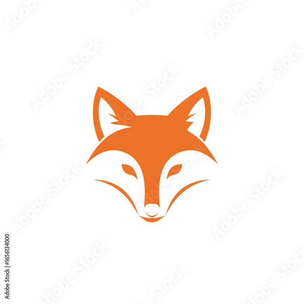 Obraz ICON HEAD FOX VEKTOR