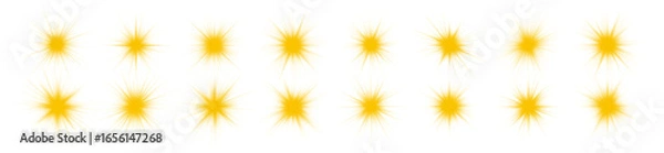Fototapeta Magic sparkle glow light star starlight aura vector line glistering flash decoration christmas new year bokeh lens fireworks