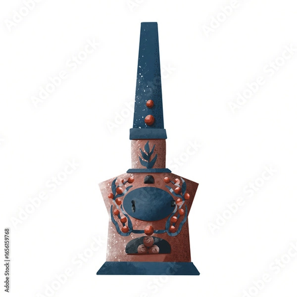 Obraz Stove. Pies. Interior item. Style.