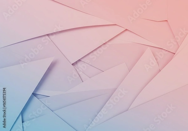 Obraz グラデーションの幾何学模様