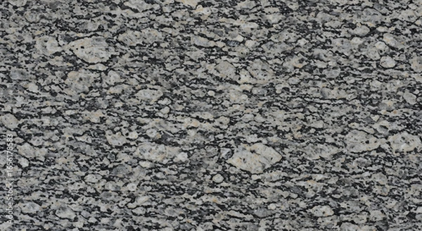 Fototapeta Detailed full frame shot exhibiting a rough, coarse surface texture created by interspersed light gray and dark gray components, offering a neutral and subtly patterned visual effect.