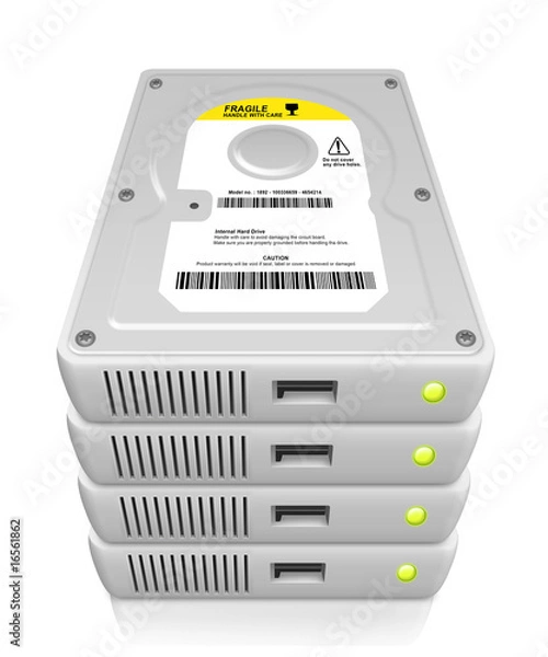 Obraz Hard Drive Stack