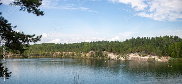 Obraz lake in the mountains