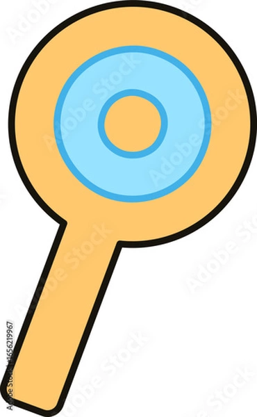 Fototapeta 정답 동그라미 팻말