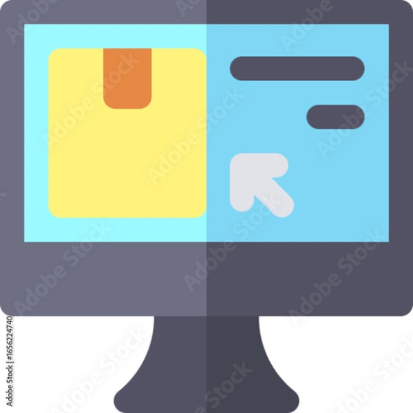 Obraz Logistics Fulfillment Icon