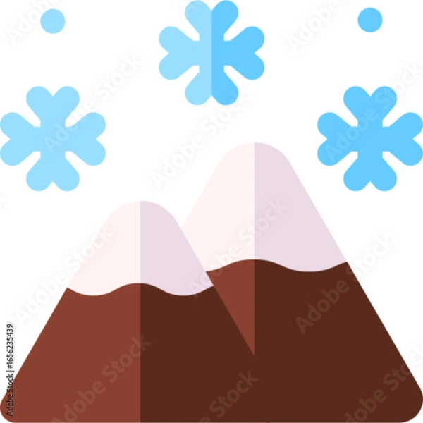 Obraz Snow Flake Icon