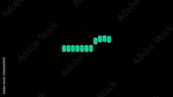 Obraz Simple Blocks Loading Icon