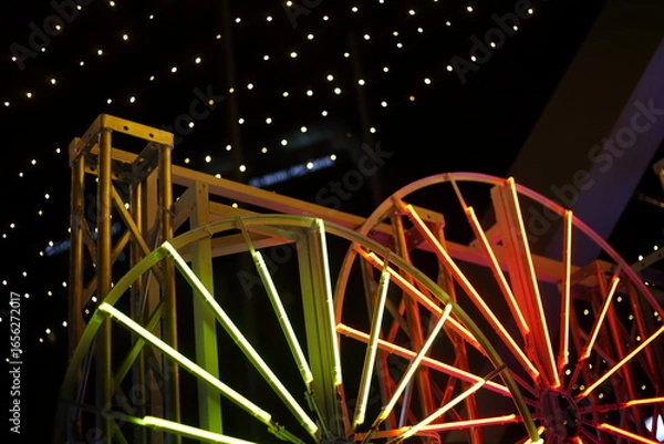 Fototapeta クリスマスのイルミネーション