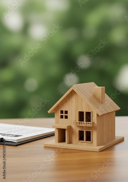 Obraz 木造住宅の温もりと未来