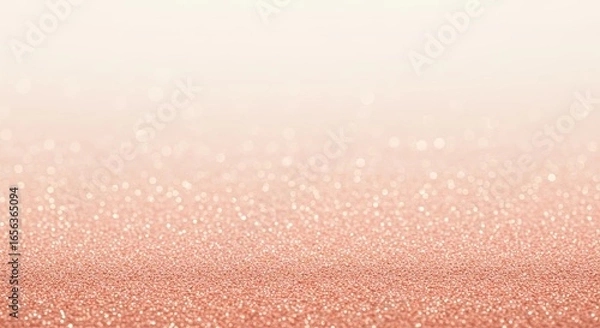 Obraz Rose Gold Glitter Texture: Sparkling Background for Elegant Designs
