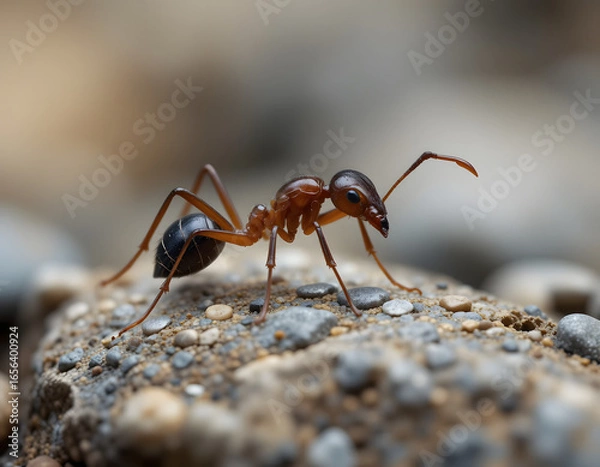 Obraz ant on the ground