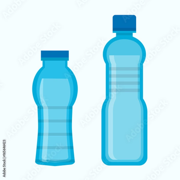 Fototapeta Two water bottles