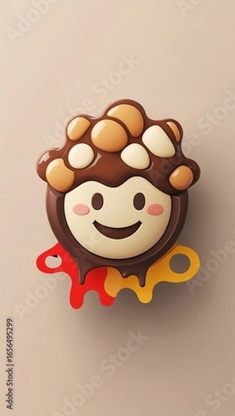 Fototapeta cat with speech bubble