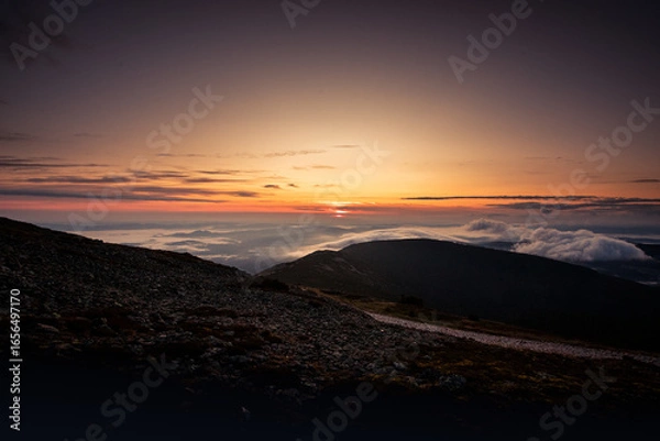 Fototapeta Krkonoše Czech Sněžka
