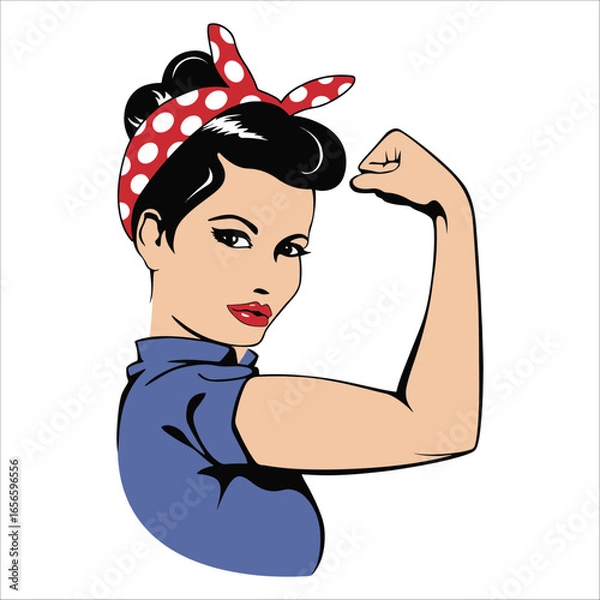 Obraz Rosie the Riveter Icon