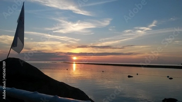 Obraz Coucher de soleil Thailande