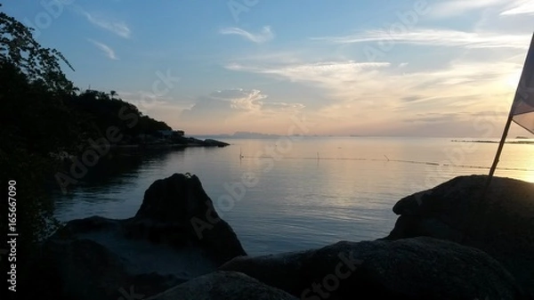 Obraz Coucher de soleil Thailande