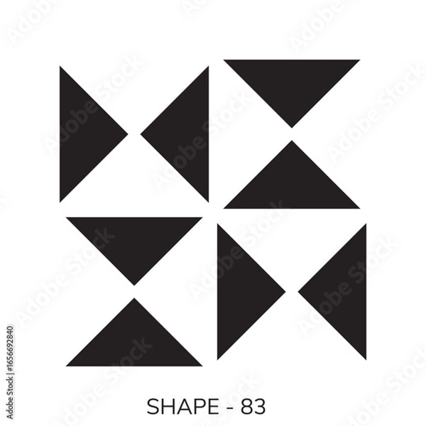 Fototapeta Shape All [text center]