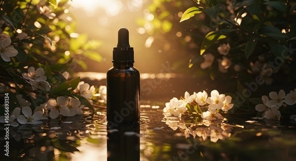 Obraz christmas tree and candle