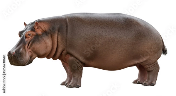 Obraz Isolated Hippo