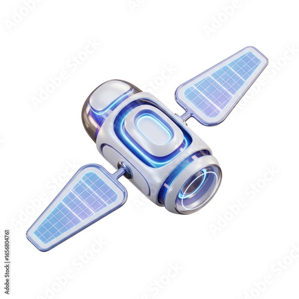 Obraz Satellite isolated on transparent background