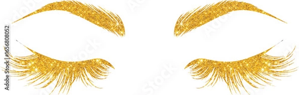 Obraz Sparkling Eyelash Design , Shinning Lash Design