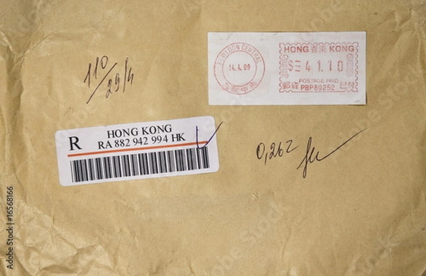Obraz Envelope From Hong Kong
