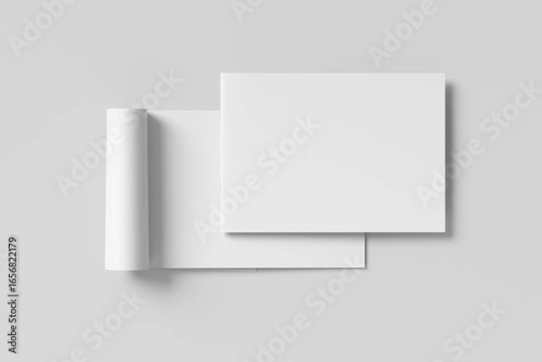 Obraz Landscape Magazine Mockup