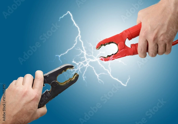 Obraz Power connection start