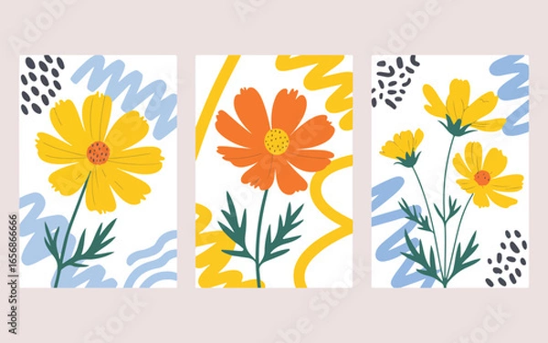 Obraz vector set of wall paint