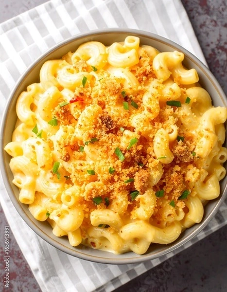 Obraz Creamy mac and cheese