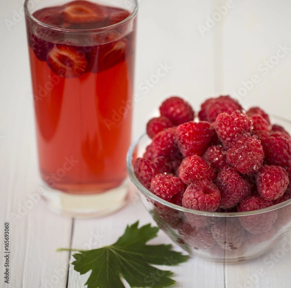 Fototapeta raspberries