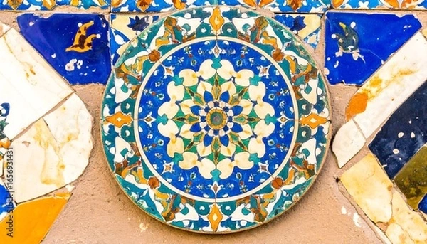 Obraz Colorful mosaic tile design