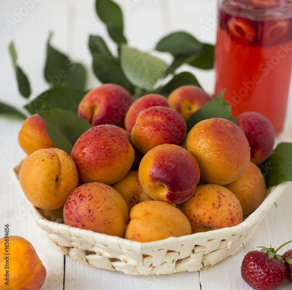 Fototapeta apricots