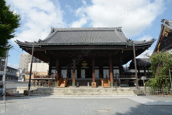 Fototapeta 仏光寺　阿弥陀堂　京都市下京区