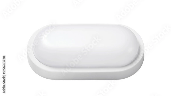 Obraz Luminária oval isolada.