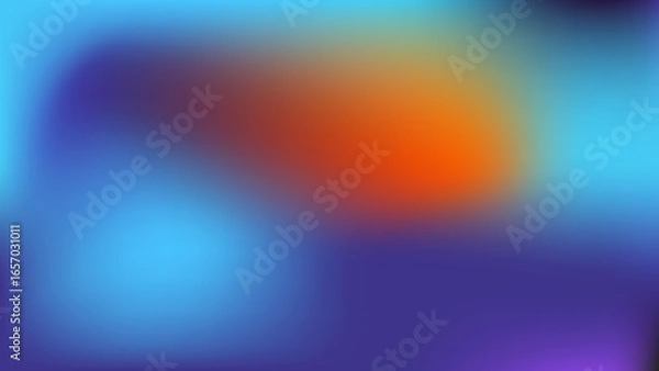 Obraz Gradient mesh abstract purple orange theme background