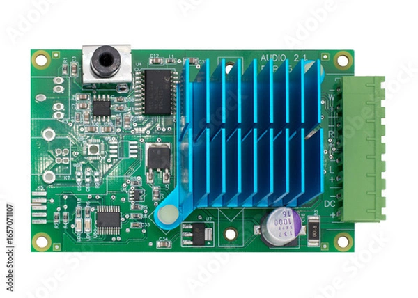 Fototapeta electronic circuit board