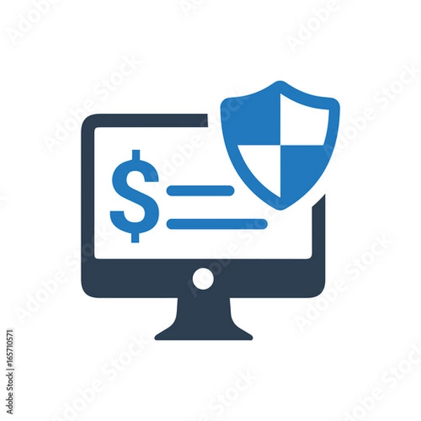 Obraz Secure Internet Banking Icon