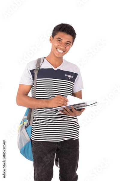 Obraz Teenage boy smiling