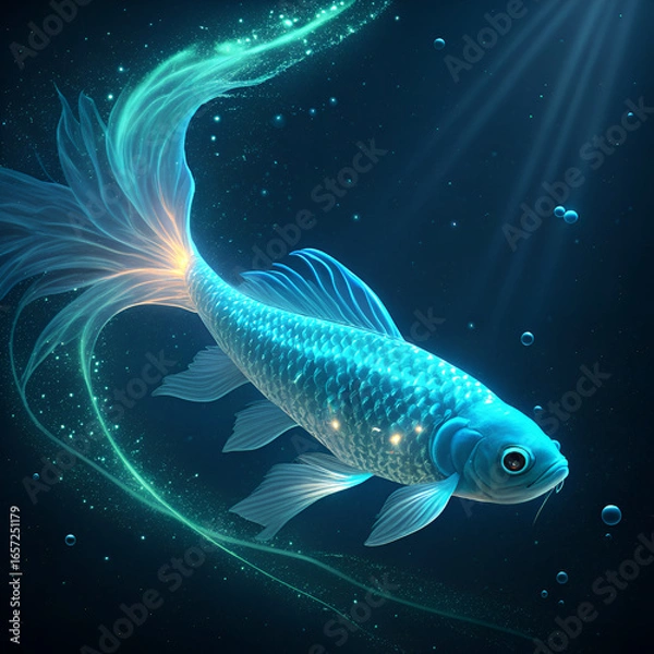 Obraz fish in the water