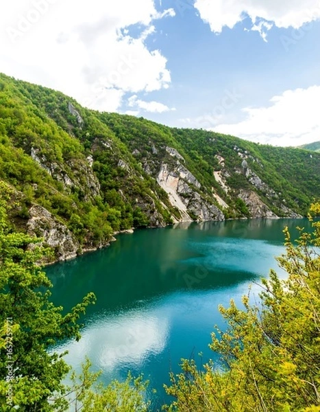 Obraz Mountain Lake Scenery