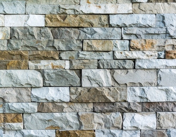 Obraz Multi-toned stone wall
