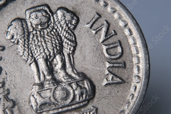 Obraz Indian coin
