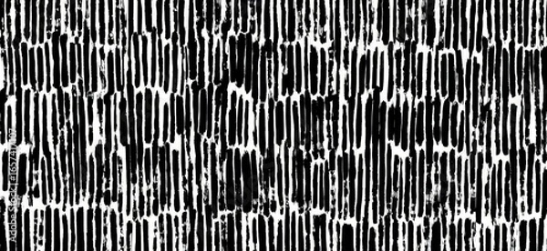 Fototapeta Abstract black and white vertical pattern resembling lines