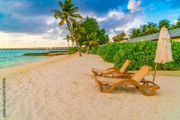 Fototapeta relax on the beach